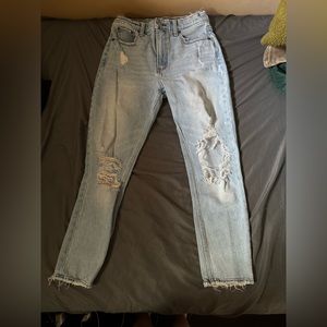 Abercrombie & fitch high rise skinny jeans